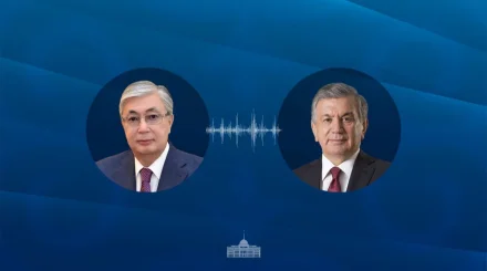 Токаев и Мирзиёев обсудили актуальные вопросам региональной и международной повестки