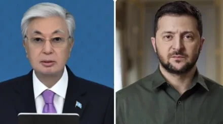 Токаев поздравил Зеленского