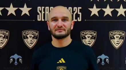 Актауский «Каспий» представил нового тренера
