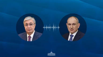   Қасым-Жомарт Тоқаев Армения Премьер-министрі Никол Пашинянмен телефон арқылы сөйлесті   