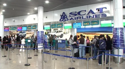 Аэропорт Аркалыка принял первый самолёт после 33-летнего перерыва