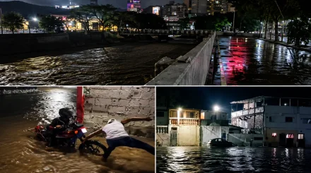 Каракас ушел под воду после мощнейшего ливня