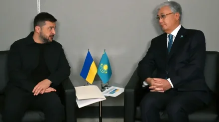 "Украина Қазақстанмен қарым-қатынасты жоғары бағалайды": Зеленский Тоқаевқа үндеу жолдады