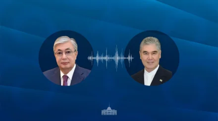 Гурбангулы Бердымухамедов поздравил Касым-Жомарта Токаева с успешным проведением выборов в Курултай