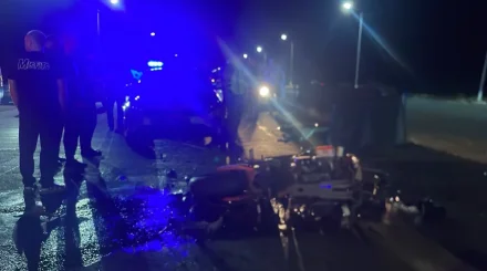 Мотоциклист погиб под колесами КамАЗа в Костанайской области