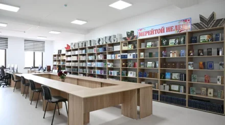 Жетісудағы тұңғыш жаңа форматтағы кітапхана Сарыөзекте қолданысқа берілді