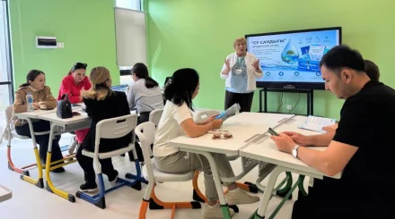 В Астане открыли AQUA LAB для школьных проектов по водосбережению