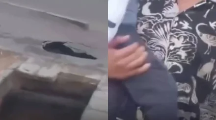 Павлодарда ер адам тротуардың астындағы қайнаған суға құлап, күйік алды