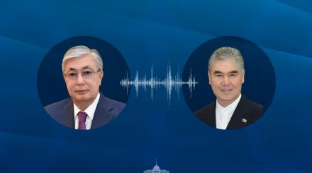 Бердымухамедов поздравил Токаева с проведением исторических выборов в Курултай