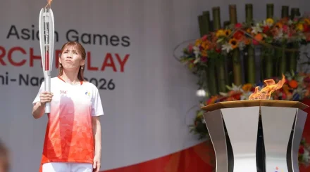 В Японии стартовала эстафета огня Азиатских игр-2026