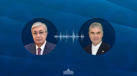   Мемлекет басшысы Аркадаг Гурбангулы Бердімұхамедовпен телефон арқылы сөйлесті   