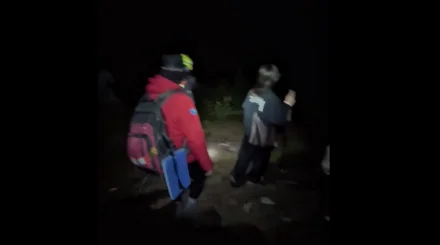 Заблудившихся в горах молодых людей спасли ночью под Алматы