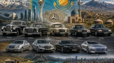 Mercedes E-класса в Казахстане: гниют, просят много денег и разрывают дороги