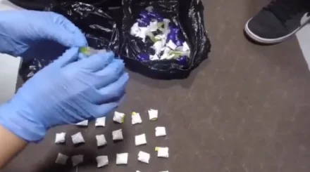 35-летнюю женщину в декрете задержали с почти 2 кг наркотиков (ВИДЕО)