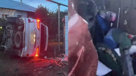 19-летний казахстанец угнал Lexus и сразу попал в ДТП