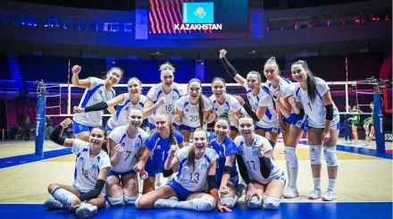 Сборная Казахстана заняла девятое место на чемпионате Азии по волейболу