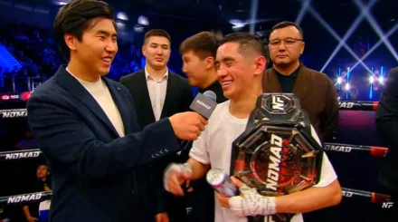 Казахстанец Алмаз Нургали стал чемпионом IBA Nomad в лёгком весе