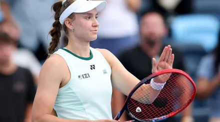 Рыбакина провела первую тренировку перед стартом US Open после травмы