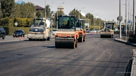 Более 8 тысяч километров республиканских дорог охвачено ремонтом