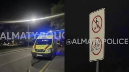 Алматыда самокат мінген 44 жастағы ер адам көз жұмды