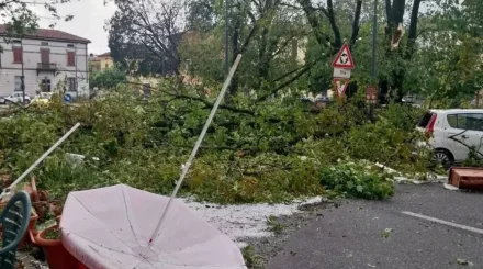 Италияда алапат дауыл мен бұршақтан ондаған адам зардап шекті