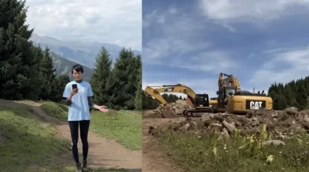 Противницу застройки Кок-Жайляу арестовали на 15 суток в Алматы