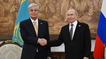   Мемлекет басшысы Ресей Президентімен кездесті   