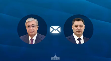   Президент Қасым-Жомарт Тоқаев Садыр Жапаровқа ізгі тілегін жолдады   