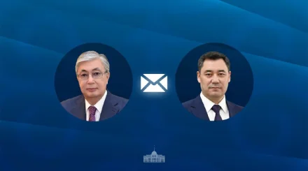 Қасым-Жомарт Тоқаев Қырғызстан президентін Тәуелсіздіктің 35 жылдығымен құттықтады