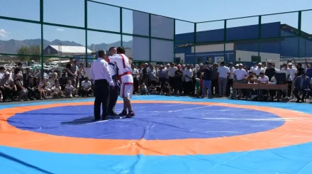 Шошанай ауылында спорт сарайы ашылды