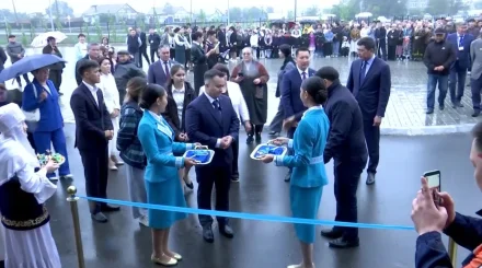 Екібастұз қаласына қарасты Атығай ауылында су жаңа мектеп ашылды