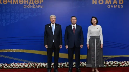  Президент Бішкекте Дүниежүзілік көшпенділер ойындарының ашылуына қатысты 
