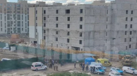  Астанада құрылыс краны құлап, бір адам қаза тапты 