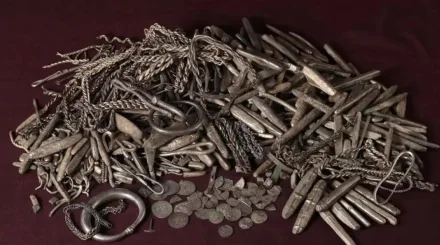  Өзінің ауласын қазған ер адам 18,5 келі күміс тауып алған 