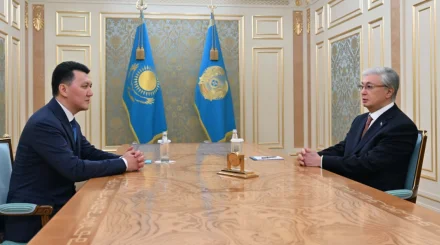   Мемлекет басшысы Вице-Президент Ерлан Қаринді қабылдады   