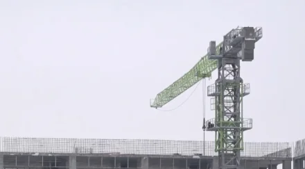 Новая трагедия на стройке в Астане: рухнул башенный кран