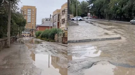 «Семей емес, батпақ па?»: қала ортасындағы жолдың сиқы жұртты ашуландырды