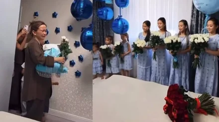 «Родила сына после 7 дочерей»: милое видео из Мангистау вызвало шквал гнева