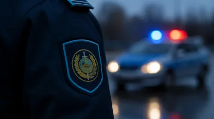 В Аральском районе погиб участковый инспектор полиции