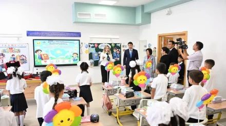 Алматыда жаңа оқу жылына орай 12 мыңнан астам оқушы орны ашылды