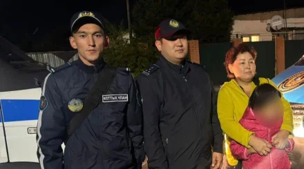 Служебная собака по следу нашла пропавшую девочку в Астане
