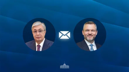 Тоқаев Словакия президентін Конституция күнімен құттықтады
