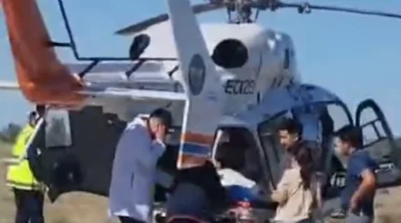   Санитарлық авиация жүкті әйелді Талдықорғанға жедел жеткізді    