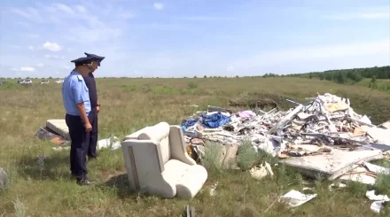 88 несанкционированных свалок выявили беспилотники в СКО