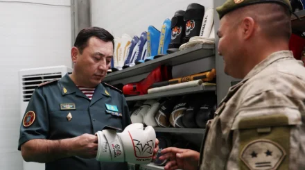   Ұлттық ұланның Жетісудағы әскери бөлімі тексерілді   