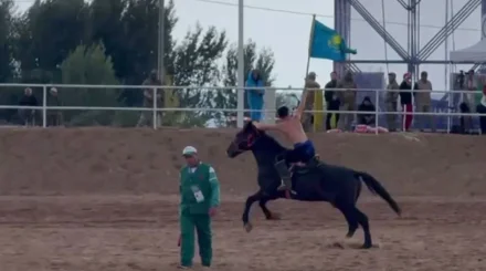 Казахстан завоевал первые два золота на Всемирных играх кочевников (ВИДЕО)