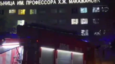 В Караганде пожар на территории больницы: эвакуировали 20 пациентов