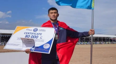  Көшпенділер ойыны – 2026: Расул Құрайыш аударыспақтан күміс жүлде еншіледі 