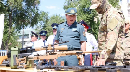  Ұлттық ұланның Бас қолбасшысы Жетісудағы әскери бөлімді тексерді 