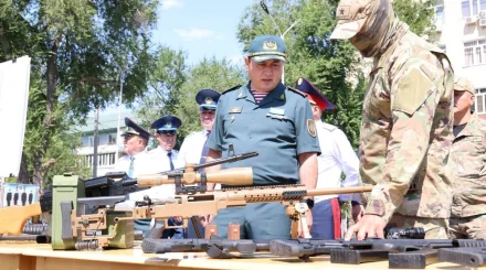 Главнокомандующий Нацгвардии проверил службу военных в Жетысу